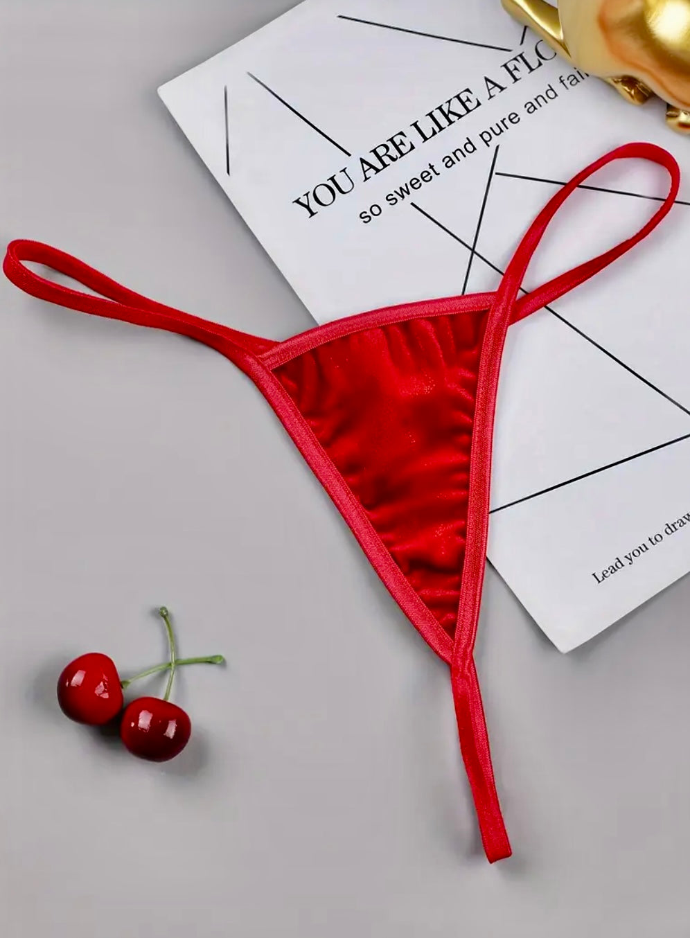 CONJUNTO DE LENCERÍA NAVIDEÑO CONEJA