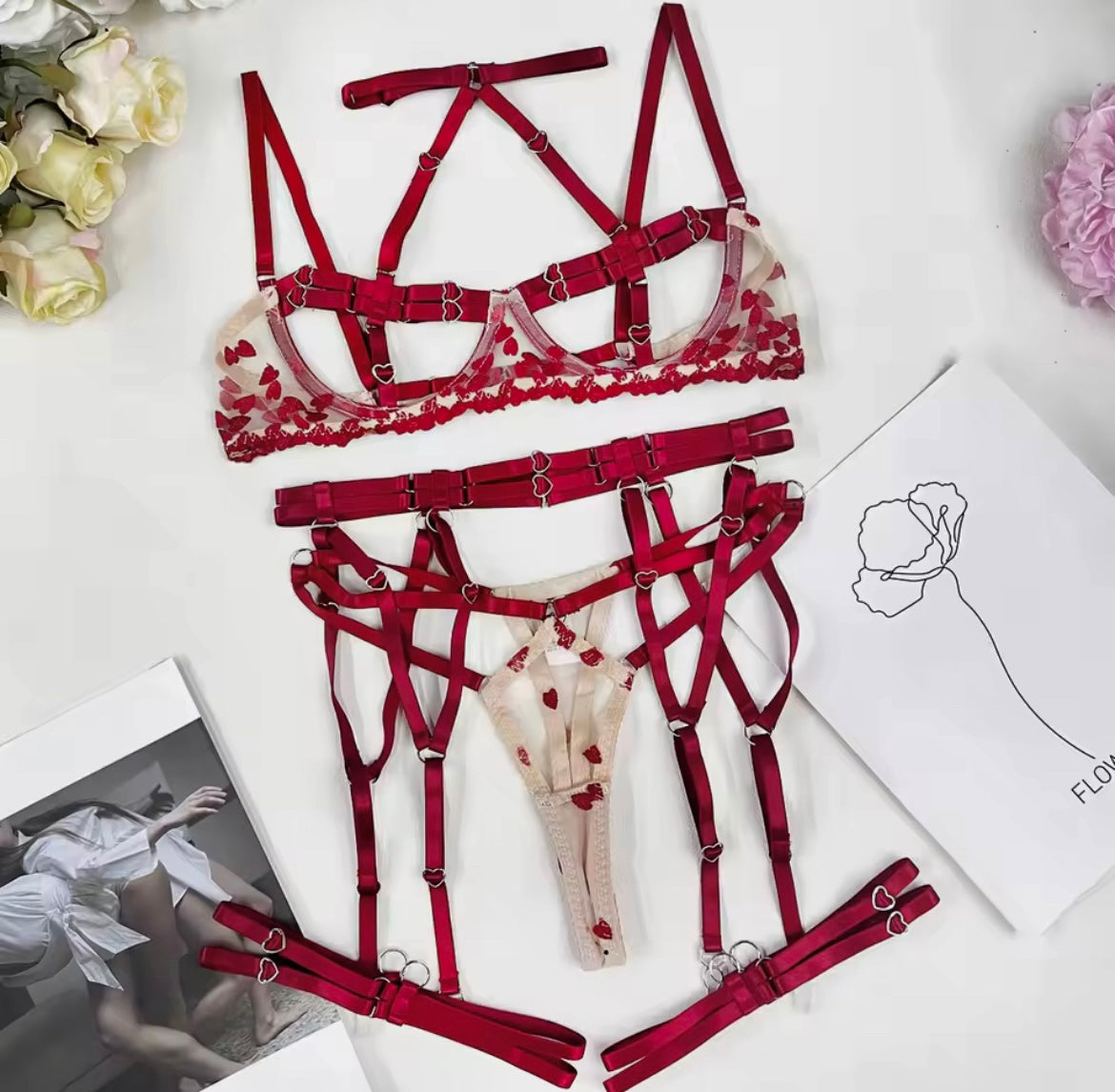 CONJUNTO DE LENCERÍA BALL