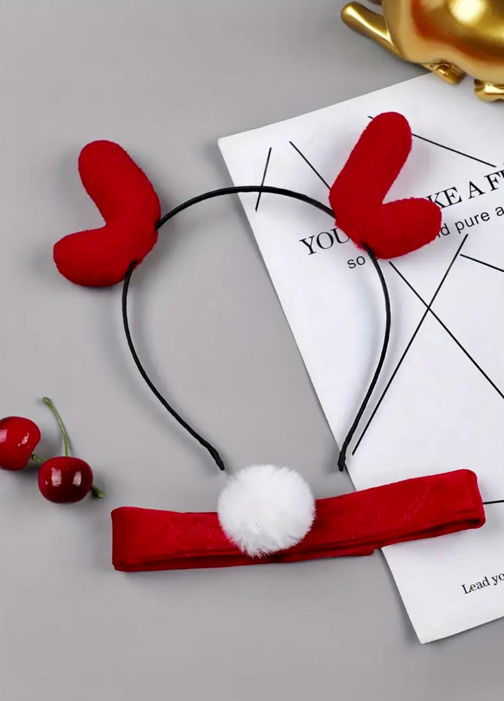 CONJUNTO DE LENCERÍA NAVIDEÑO CONEJA