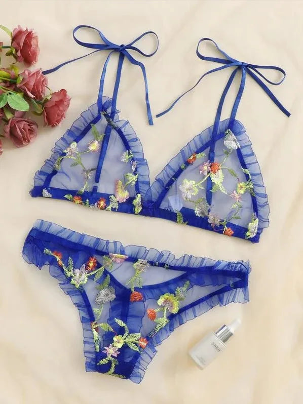 PANS LENCERIA FLORAL BOSQUE ENCANTADO